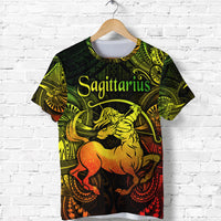 Sagittarius Zodiac Polynesian T Shirt Unique Style Reggae LT8 - Polynesian Pride