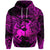 Sagittarius Zodiac Polynesian Zip Hoodie Unique Style Pink LT8 - Polynesian Pride