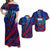 Samoa Matching Dress and Hawaiian Shirt Gradient Artsy LT9 Gradient - Polynesian Pride