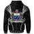 Samoa Zip up Hoodie Blood Runs Through My Veins Style Black - Polynesian Pride