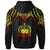 Samoa Custom Zip up Hoodie Polynesian Armor Style Reagge - Polynesian Pride