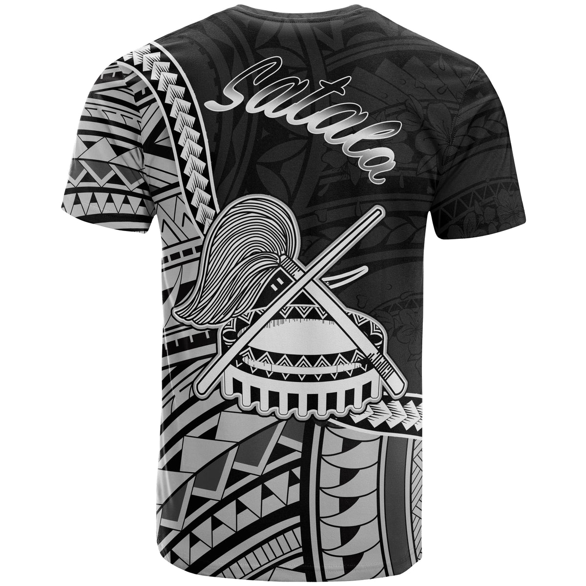 American Samoa T Shirt Satala Polynesian Patterns - Polynesian Pride