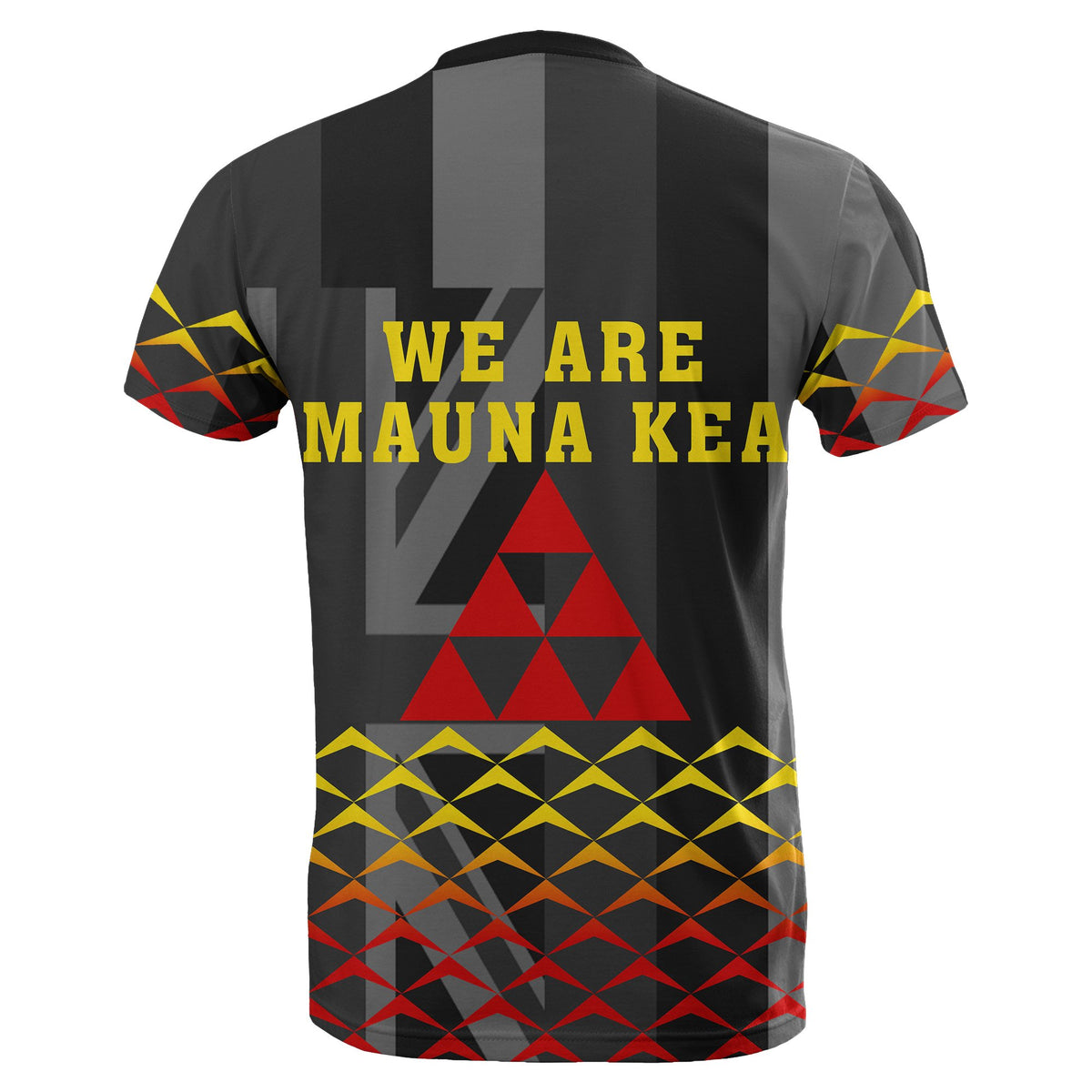 Kanaka Mauna Kea T shirt Triangle Style - Polynesian Pride