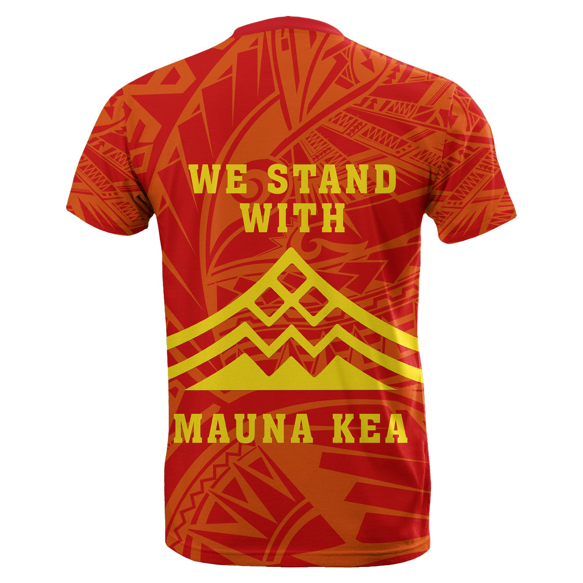 Hawaii We Are Mauna Kea Kanaka Maoli Flag T Shirt - Polynesian Pride