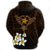 Hawaiian Plumeria Ray Hoodie Rise Style - Polynesian Pride