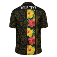 (Personalized) Hawaii Hibiscus Polynesia Hawaiian Shirt - Domi Style - Polynesian Pride