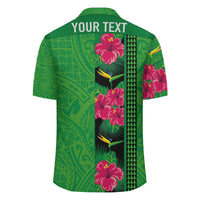(Personalized) Hawaii Hibiscus Flowers Polynesian - Hawaiian Shirt - Domi Style - Polynesian Pride