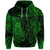 Custom Scorpio Zodiac Polynesian Zip Hoodie Unique Style Green LT8 - Polynesian Pride