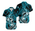 Polynesian Hawaiian With Turtle Hawaiian Shirt No.5 LT6 Blue - Polynesian Pride