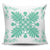 Hawaiian Quilt Maui Plant And Hibiscus Pattern Pillow Covers - Seafoarm White - AH One Size Seafoarm - Polynesian Pride