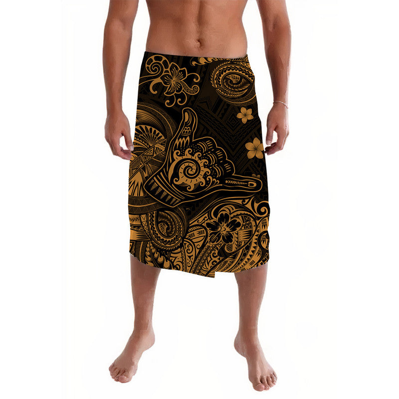 Hawaii Shaka Polynesian Lavalava Unique Style Gold LT8 Gold - Polynesian Pride