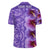 (Personalized) Hibiscus Flowers Polynesian - Hawaiian Shirt - Purple - Curtis Style - Polynesian Pride