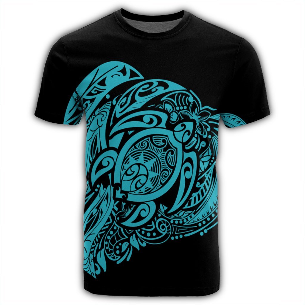 Simple T Shirt Blue - Polynesian Pride