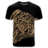 Simple T Shirt Gold - Polynesian Pride