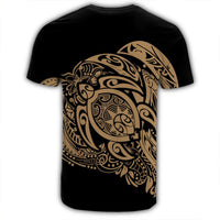 Simple T Shirt Gold - Polynesian Pride