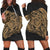 Simple Hoodie Dress Gold AH Black - Polynesian Pride