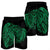 Simple Men's Shorts Green AH - Polynesian Pride