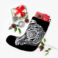 Simple Christmas Stocking White AH - Polynesian Pride