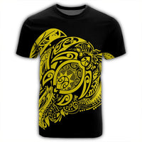 Simple T Shirt Yellow - Polynesian Pride