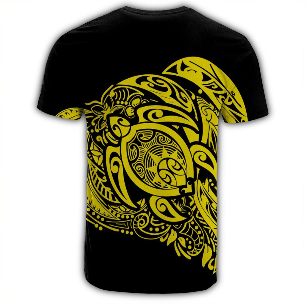 Simple T Shirt Yellow - Polynesian Pride