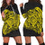 Simple Hoodie Dress Yellow AH Black - Polynesian Pride