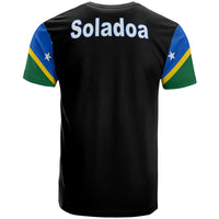 Solomon Islands T Shirt Custom Its In My DNA - Polynesian Pride