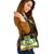 Solomon Islands Shoulder Handbag - Polynesian Gold Patterns Collection - Polynesian Pride