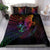 Solomon Islands Bedding Set - Butterfly Polynesian Style Black - Polynesian Pride