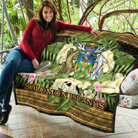 Solomon Islands Premium Quilt - Polynesian Gold Patterns Collection - Polynesian Pride