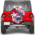 Samoa Spare Tire Cover Samoan Coat Of Arms With Coconut Red Style LT14 - Polynesian Pride