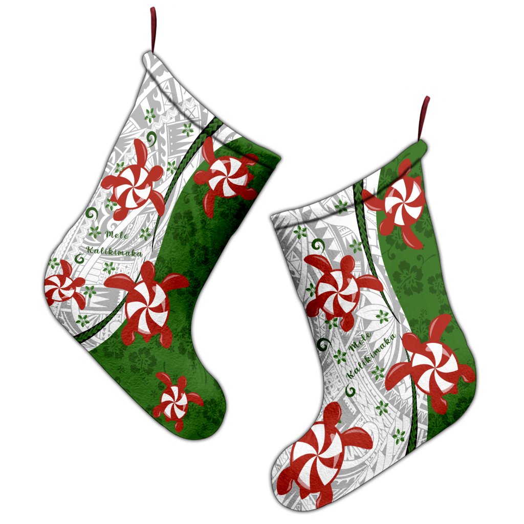 Hawaii Christmas Polynesian Stocking - Turtle Candy - AH - Polynesian Pride