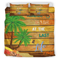 Hawaii Coconut Tree Beach Starfish Bedding Set - Summer Color - AH Brown - Polynesian Pride