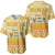 Hawaii Surf Retro Style Baseball Jersey LT9 Yellowish - Polynesian Pride