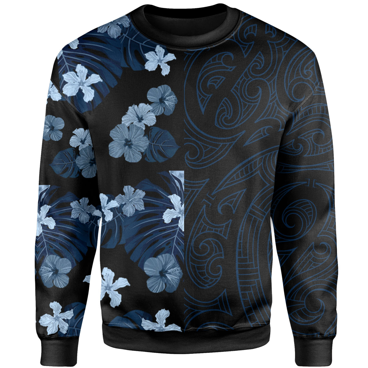 Tropical Polynesian - Hawaiian Sweatshirt - Curtis Style - Polynesian Pride