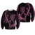 Hawaii Sweatshirt Breast Cancer Survivor Mix Hibiscus LT7 Unisex Black - Polynesian Pride