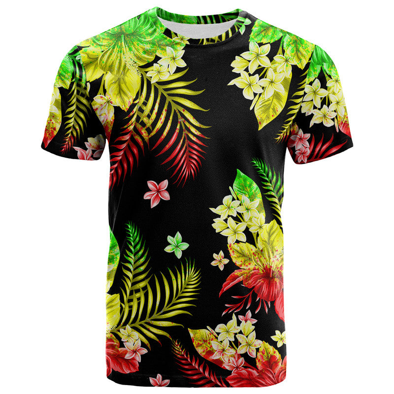 Hawaii Summer Colorful T Shirt Reggage LT6 Reggage - Polynesian Pride