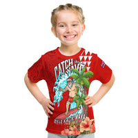 Hawaii Mele Kalikimaka T Shirt Santa Claus Surfing Xmas Time LT9 - Polynesian Pride