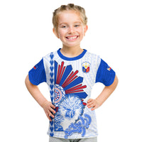 Custom Philippines Barong T Shirt Sun of Philippinas With Eagles LT9 - Polynesian Pride