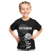 Aotearoa Silver Fern T Shirt LT9 - Polynesian Pride