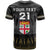 (Custom Personalised) Fiji Rugby Bati T Shirt Fijian Coat Of Arms Tapa Pattern LT9 - Polynesian Pride