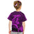 Hawaii T Shirt Shark and Turtle Mix Kakau Purple LT9 - Polynesian Pride