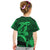 Hawaii T Shirt Shark and Turtle Mix Kakau Green LT9 - Polynesian Pride