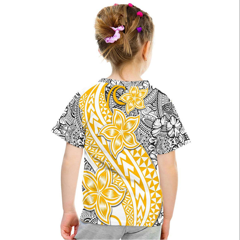 Traditional Polynesian Tribal Tattoo Retro T Shirt Yellow LT9 - Polynesian Pride