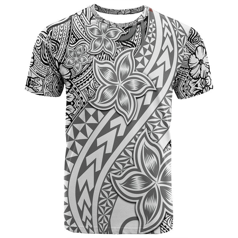Traditional Polynesian Tribal Tattoo Retro T Shirt Grey LT9 Grey - Polynesian Pride
