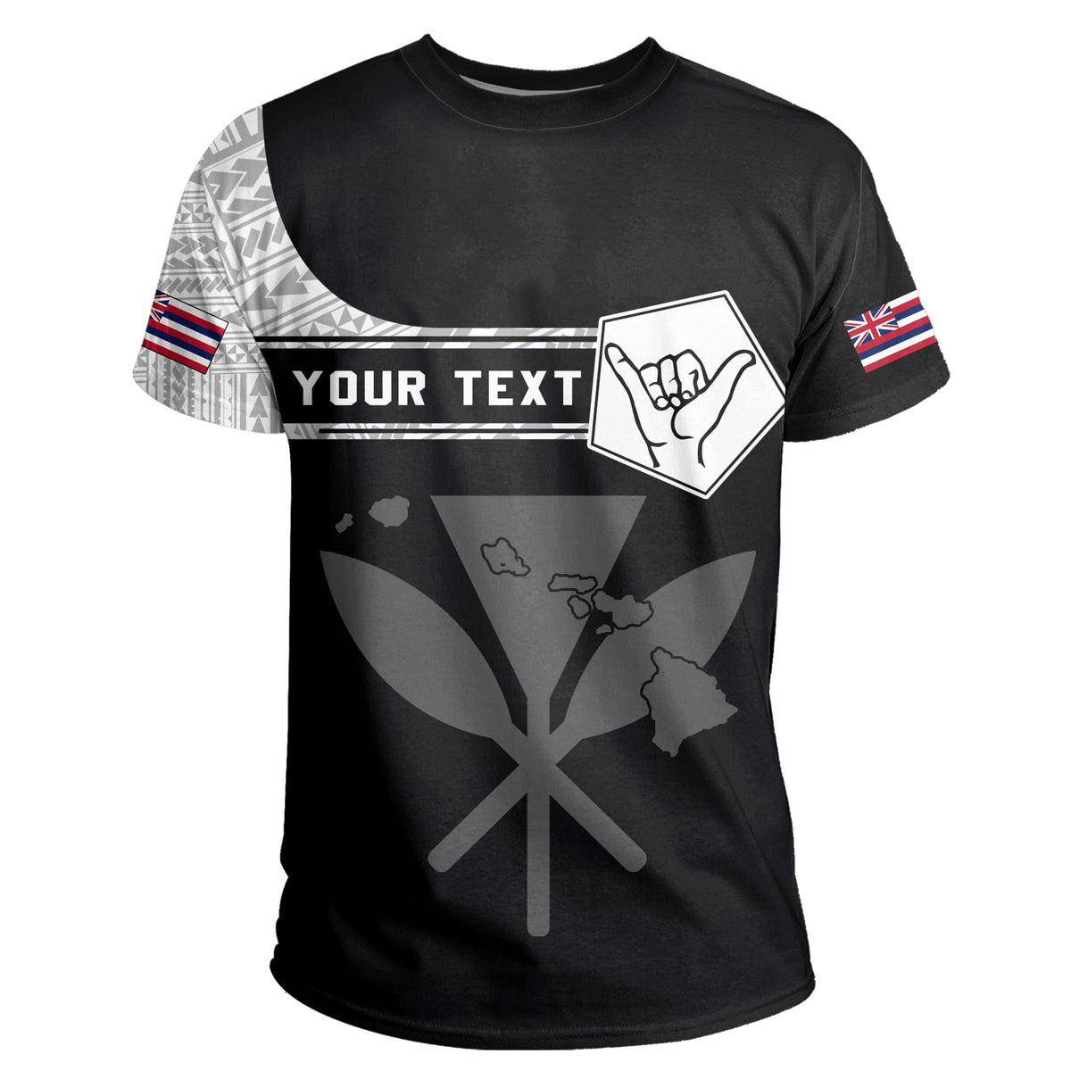 Hawaii T Shirt Custom Hawaii T Shirt Simple Style - Polynesian Pride