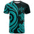 Kosrae Polynesian T shirt Turquoise Tentacle Turtle Unisex Turquoise - Polynesian Pride