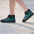 New Caledonia High Top Shoes Turquoise - Polynesian Tentacle Tribal Pattern Crest - Polynesian Pride