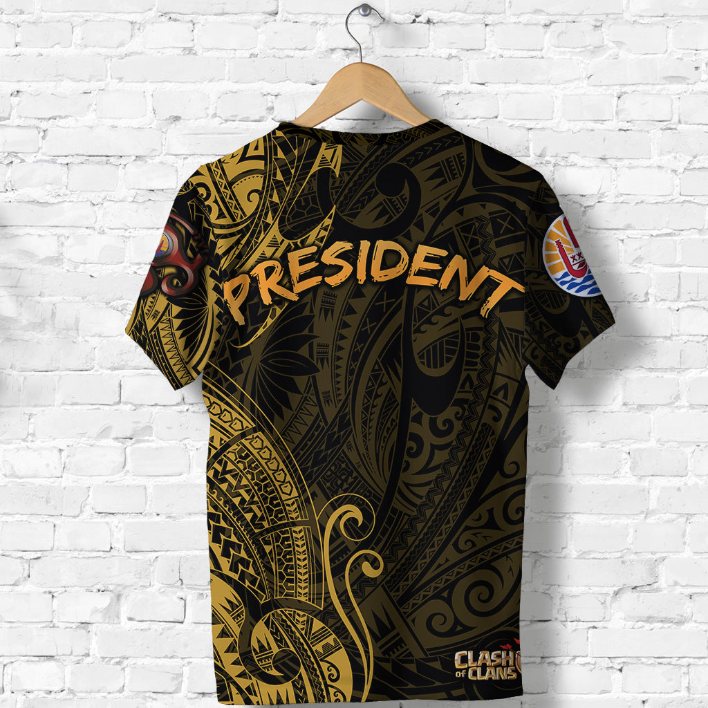 President Number 10 TVI Luffy Tahiti PC T Shirt Team Varua Ino Original 003 LT8 - Polynesian Pride