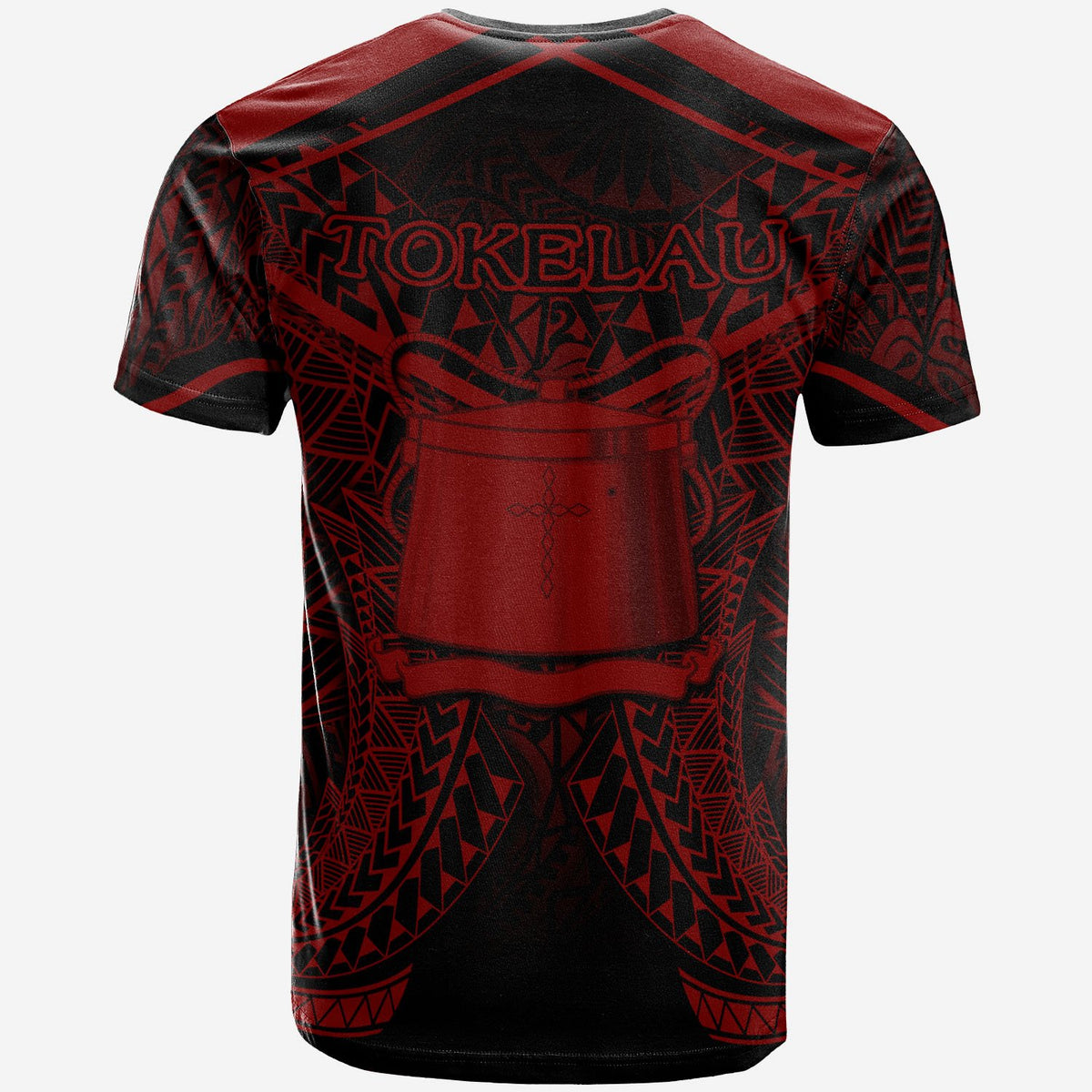 Tokelau T Shirt Tokelauan Seal With Red Line Style - Polynesian Pride