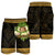 Tokelau Men's Shorts - Polynesian Gold Patterns Collection - Polynesian Pride